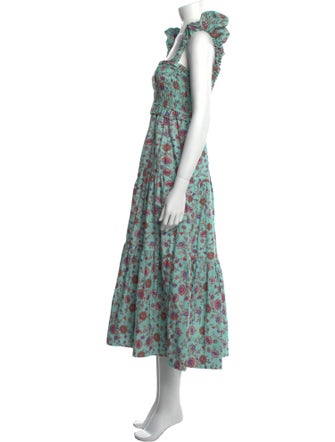 Sea New York Floral Print Long Dress