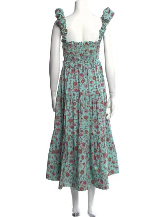 Sea New York Floral Print Long Dress