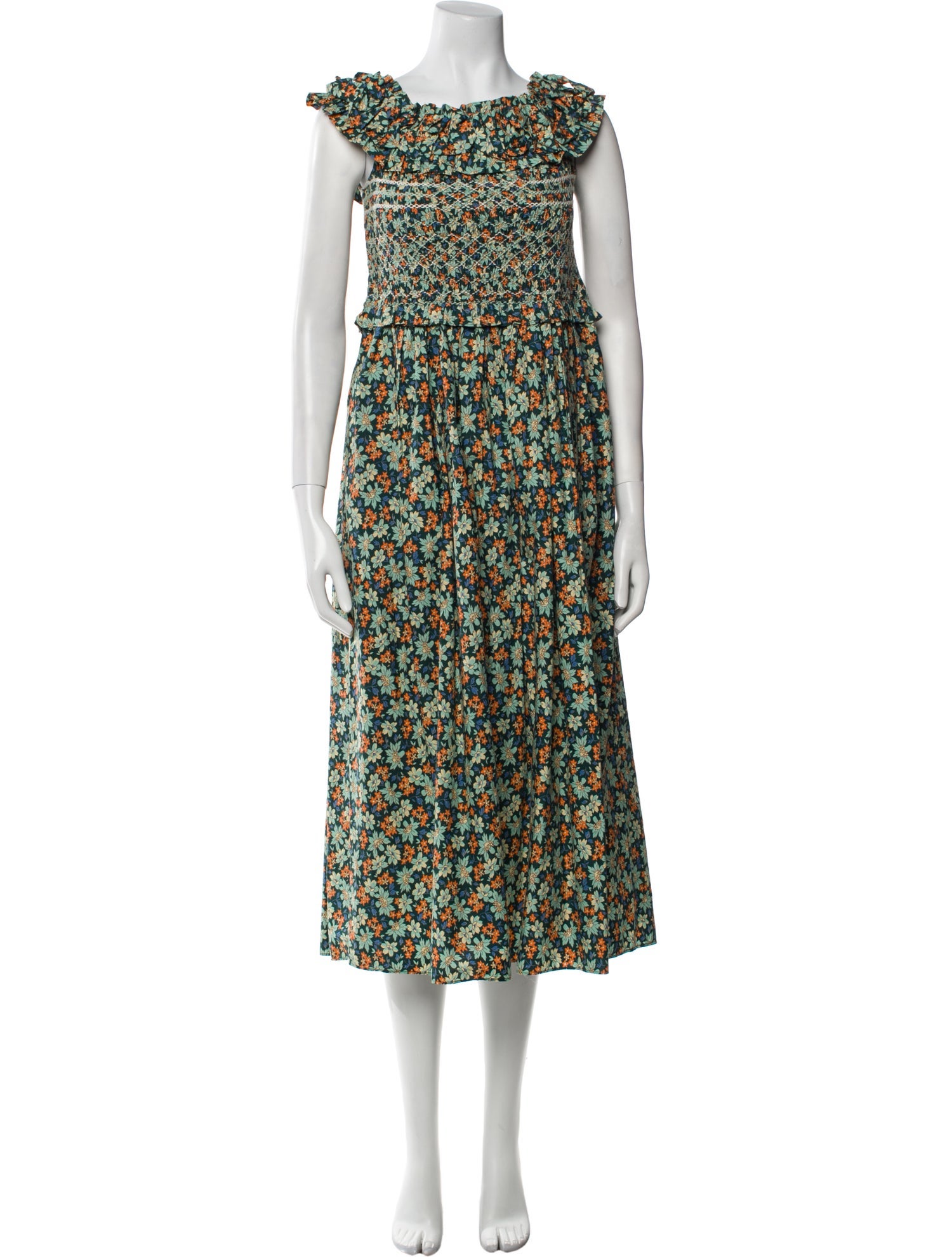 Sea New York Floral Print Long Dress w/ Tags