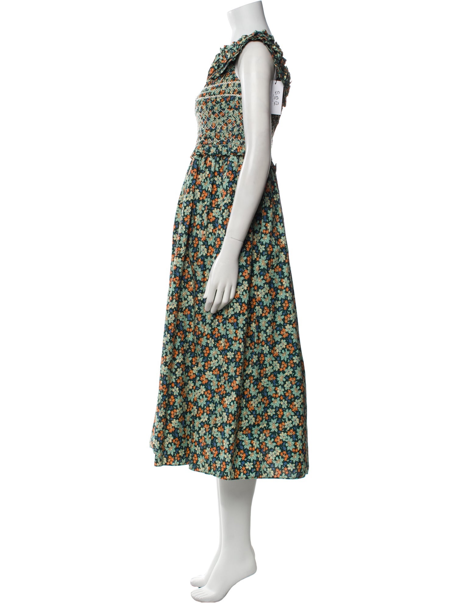 Sea New York Floral Print Long Dress w/ Tags