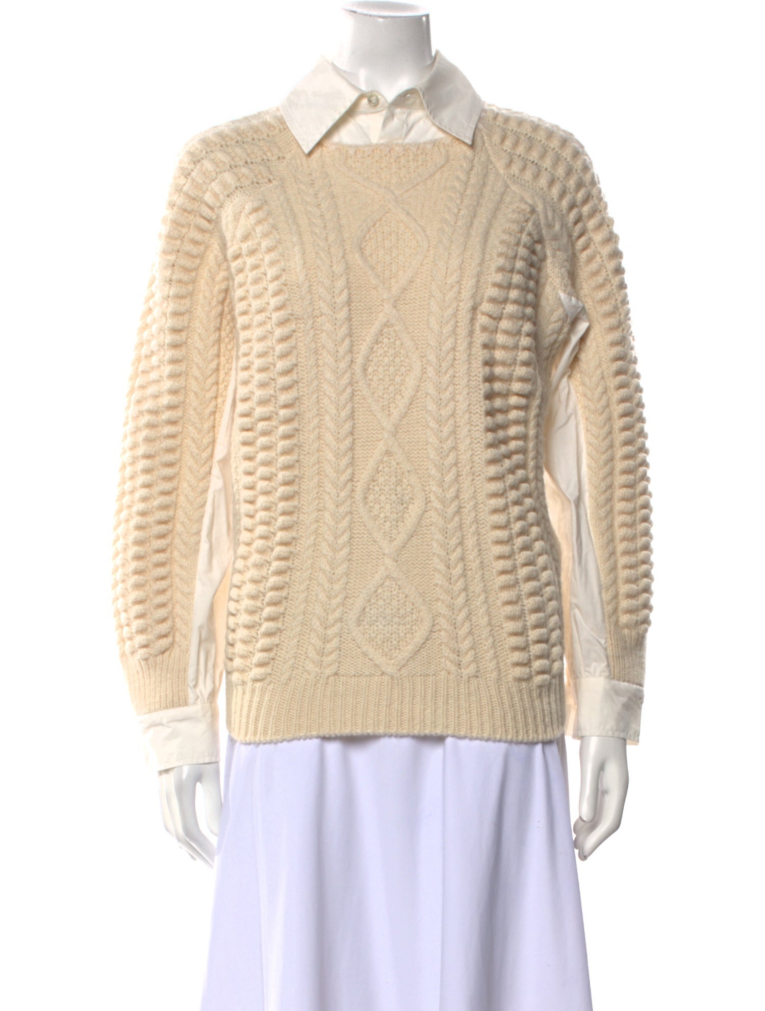 Sea New York Wool Long Sleeve Sweatshirt