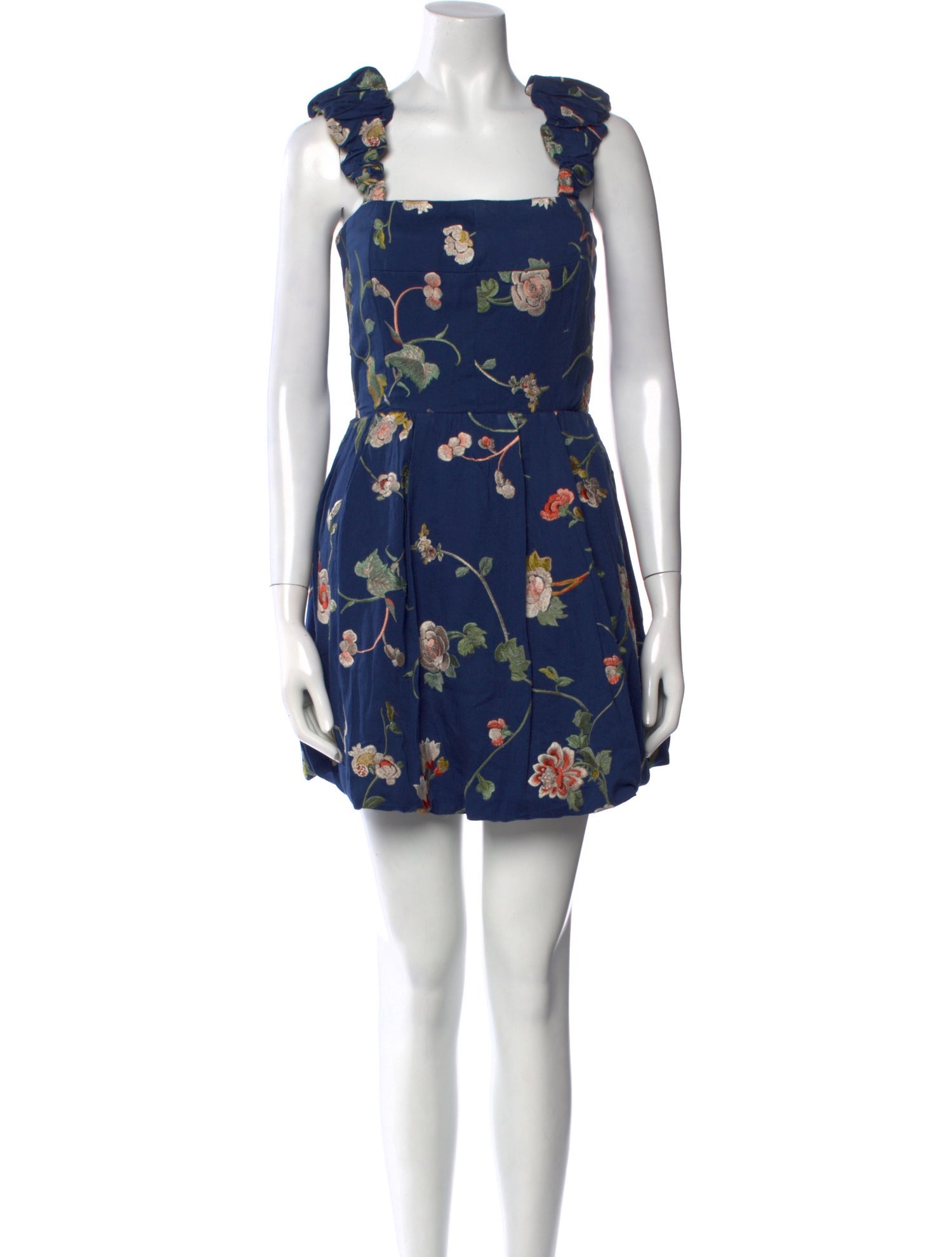 Sea New York Floral Print Mini Dress