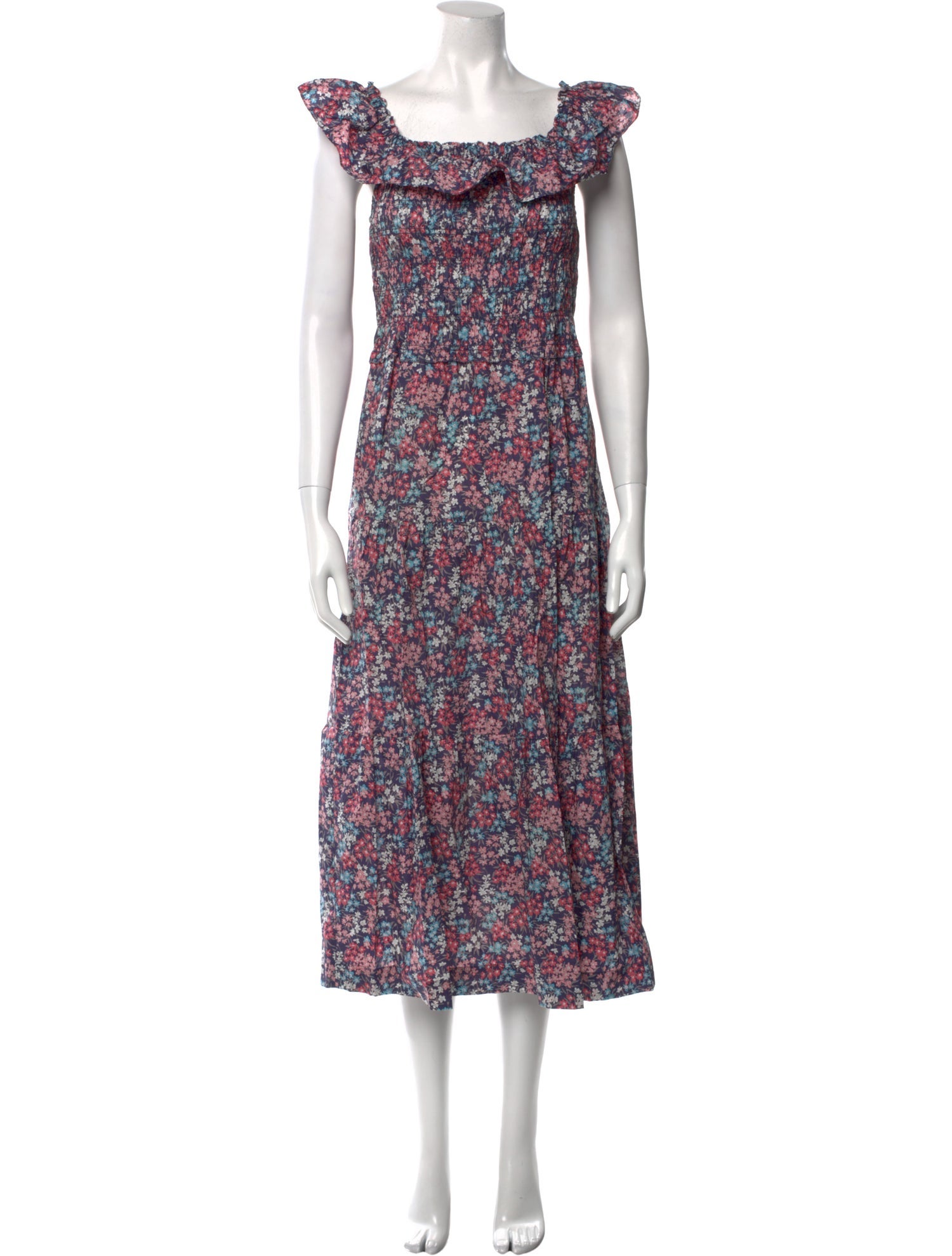 Sea New York Floral Print Long Dress