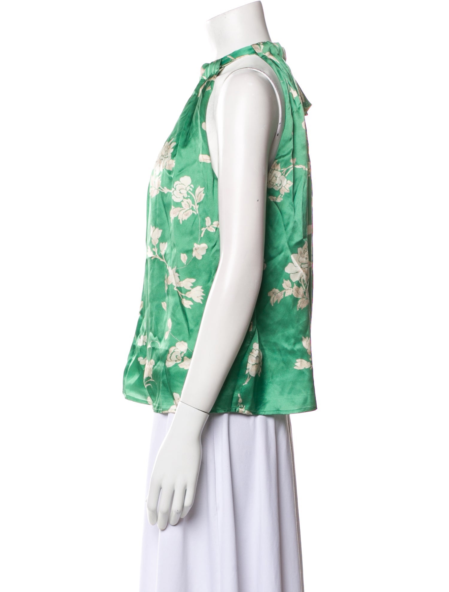 Sea New York Silk Floral Print Blouse
