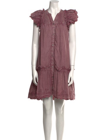 Sea New York Dresses V-Neck Knee-Length Dress S