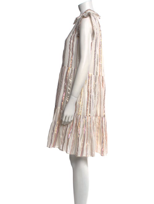 Sea New York Striped Knee-Length Dress