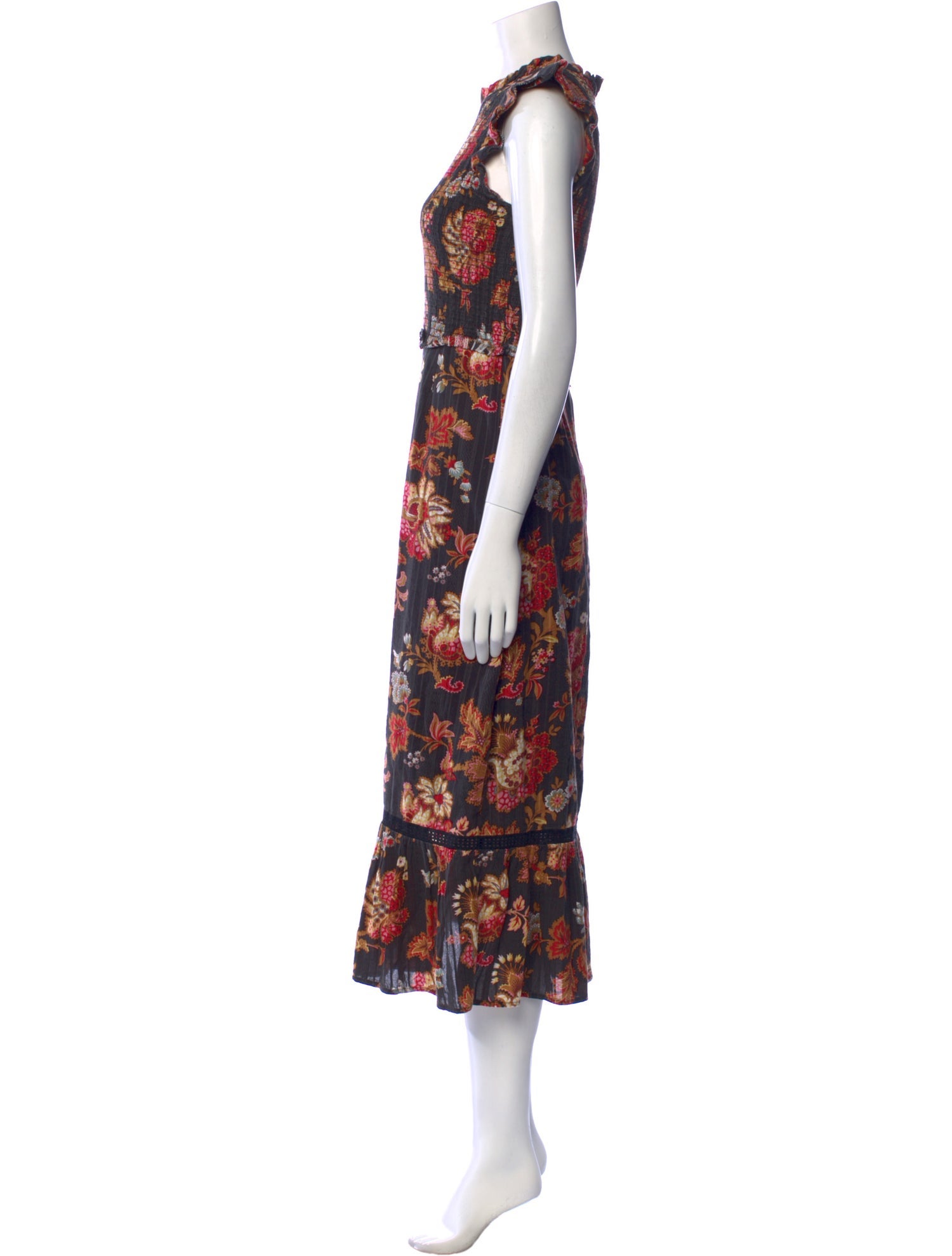 Sea New York Floral Print Long Dress