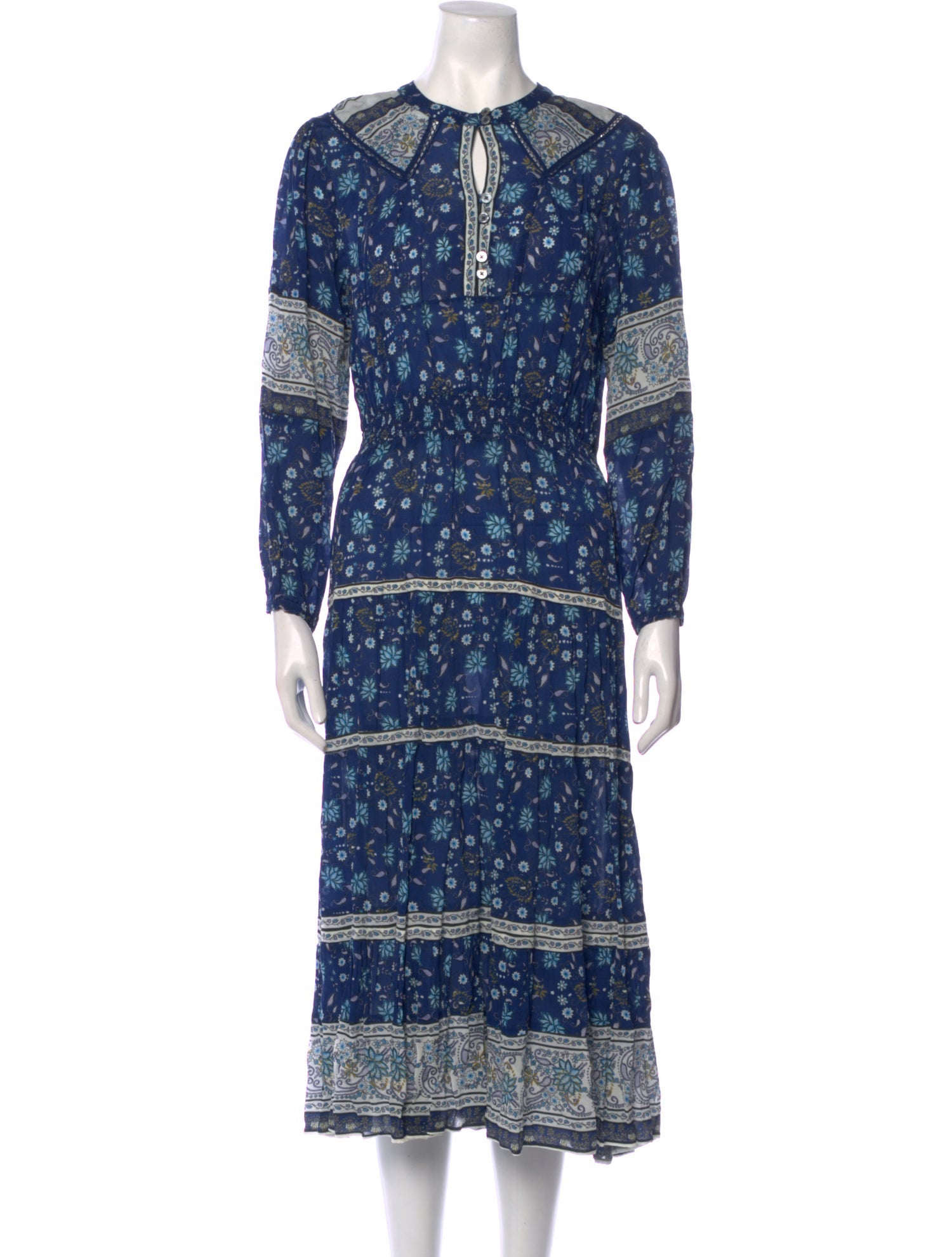 Sea New York Printed Long Dress