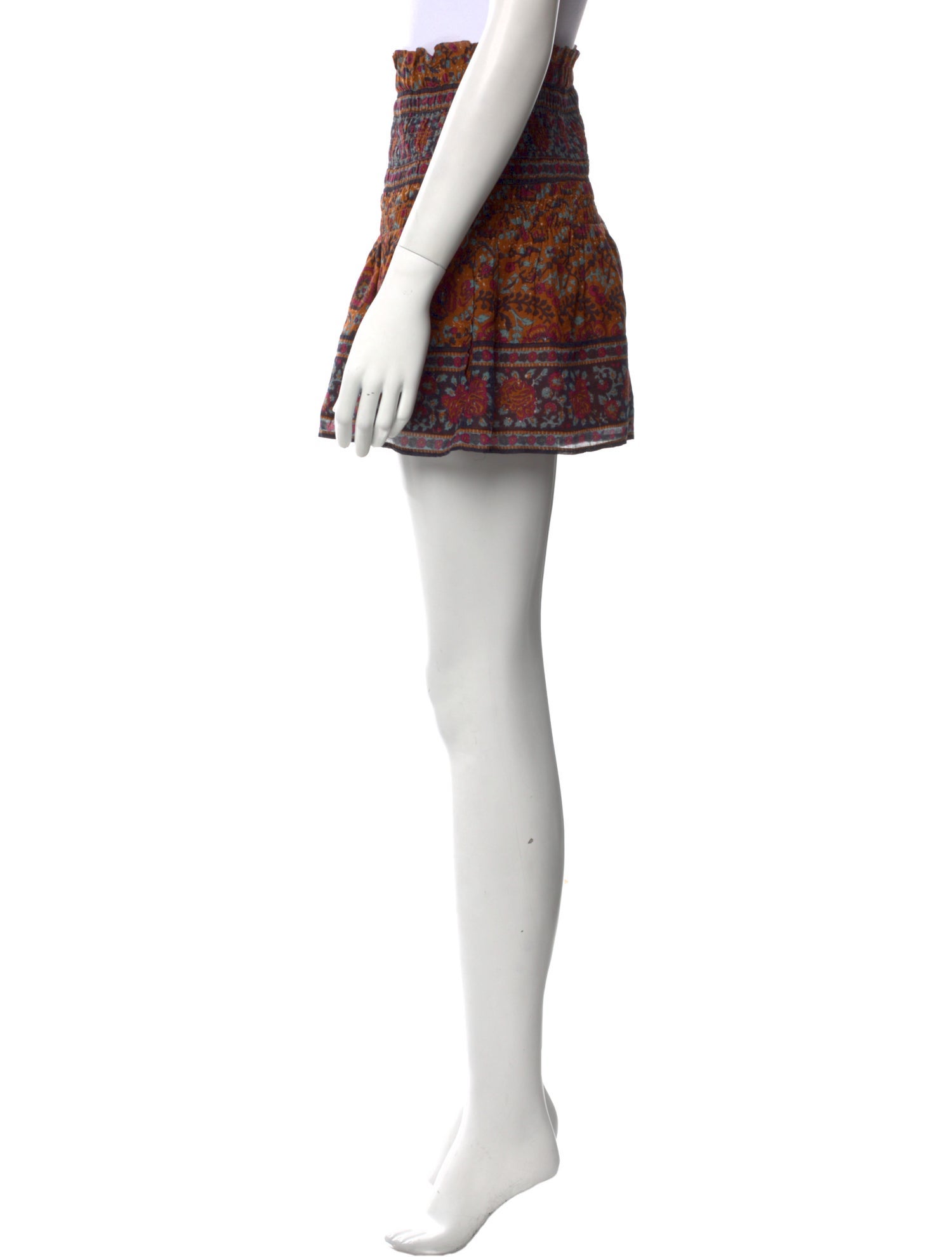 Sea New York Floral Print Mini Shorts