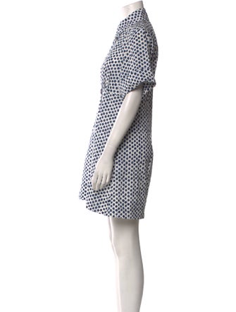 Sea New York Polka Dot Print Mini Dress