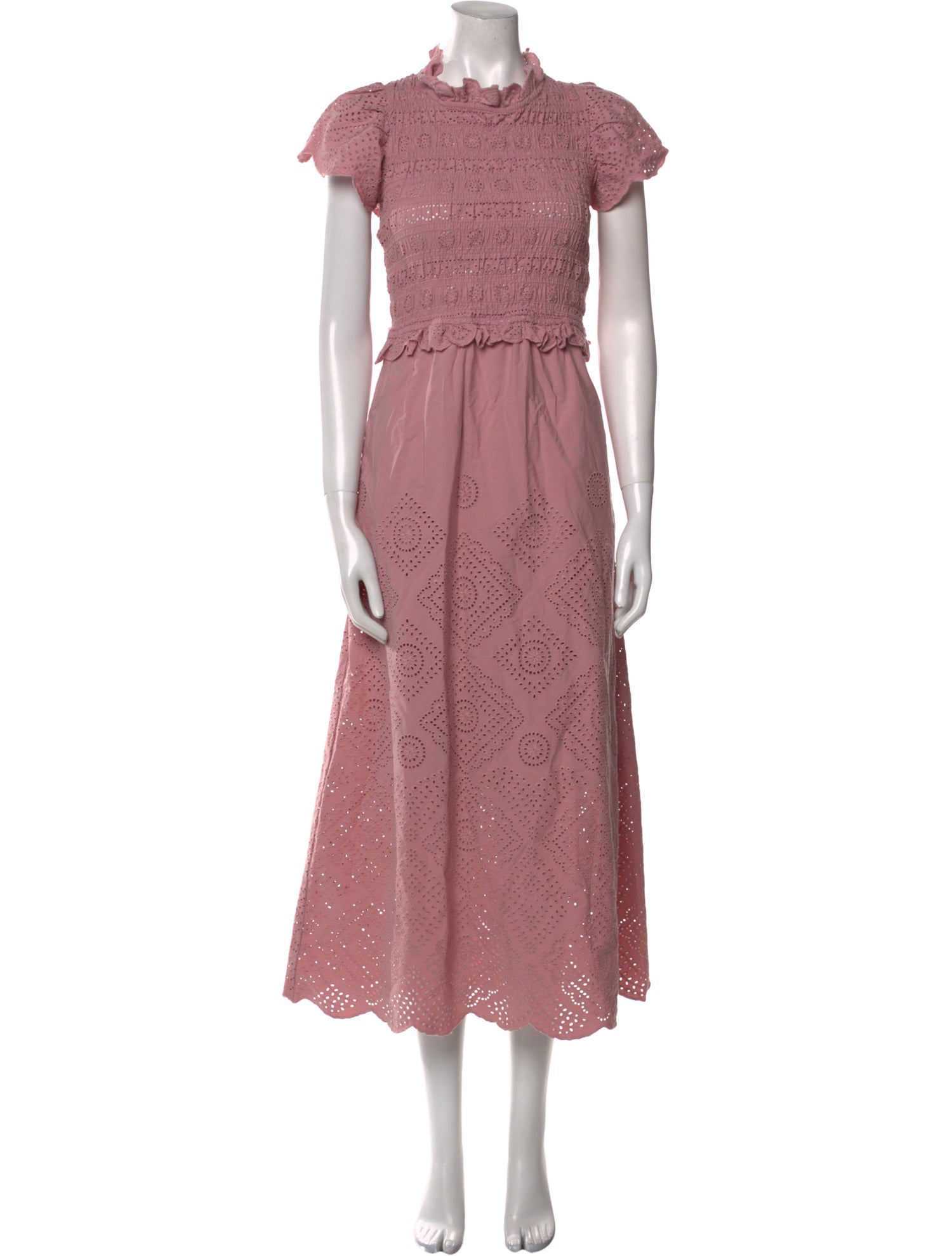 Sea New York Mock Neck Long Dress