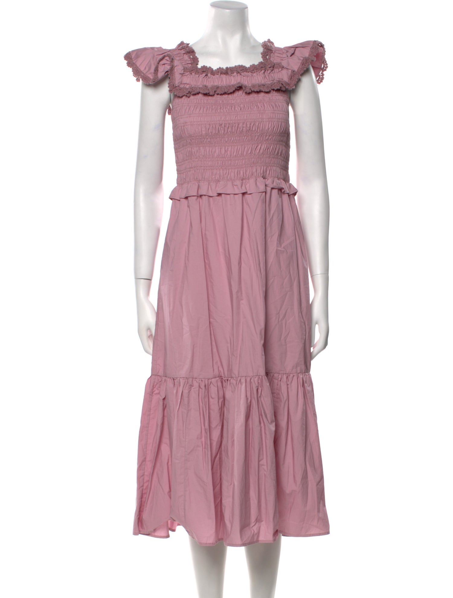 Sea New York Square Neckline Midi Length Dress w/ Tags