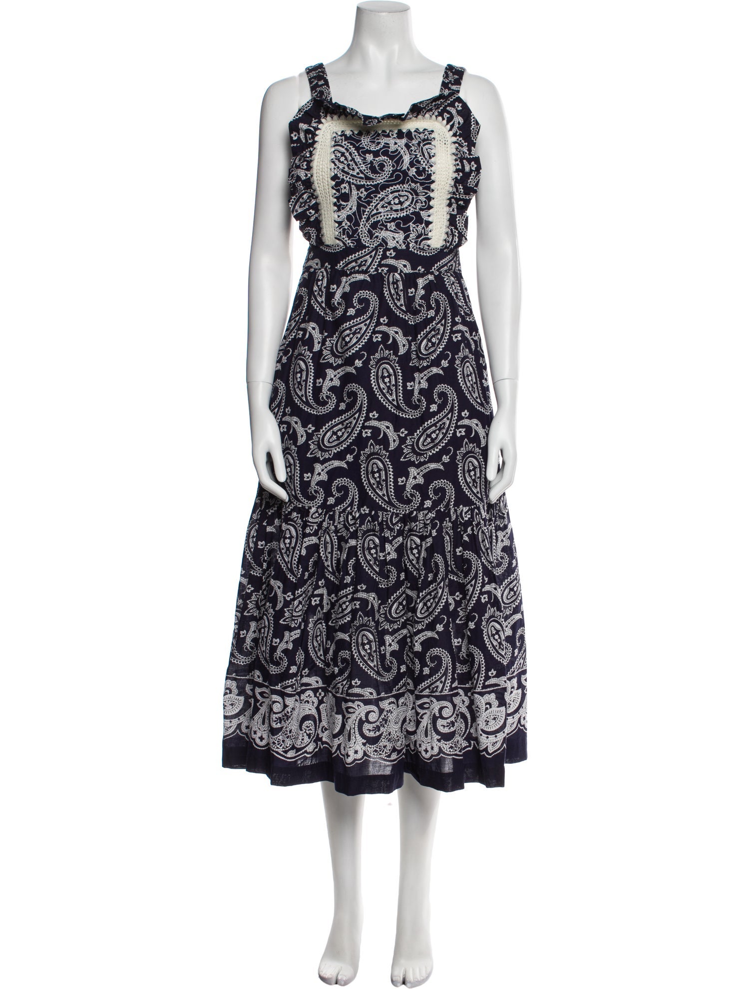 Sea New York Paisley Print Long Dress