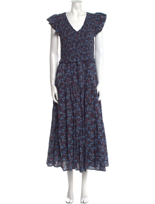 Sea New York Floral Print Long Dress