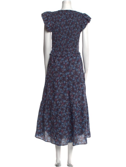 Sea New York Floral Print Long Dress