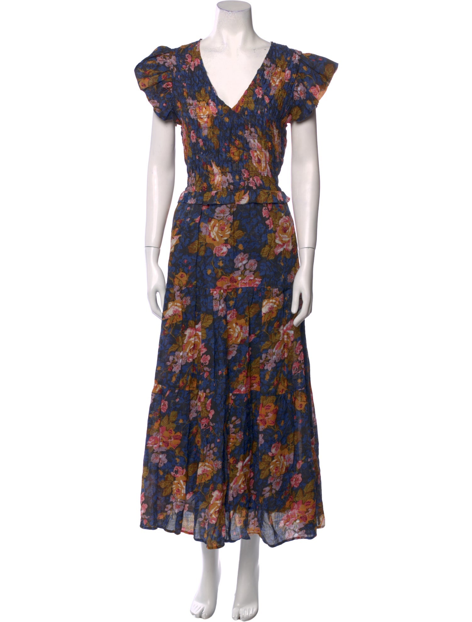 Sea New York Floral Print Long Dress