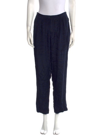 Sea New York Silk Straight Leg Pants