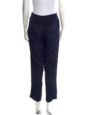 Sea New York Silk Straight Leg Pants