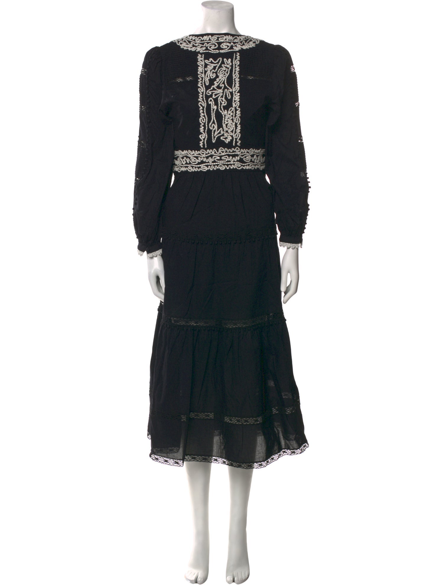 Sea New York Crew Neck Long Dress