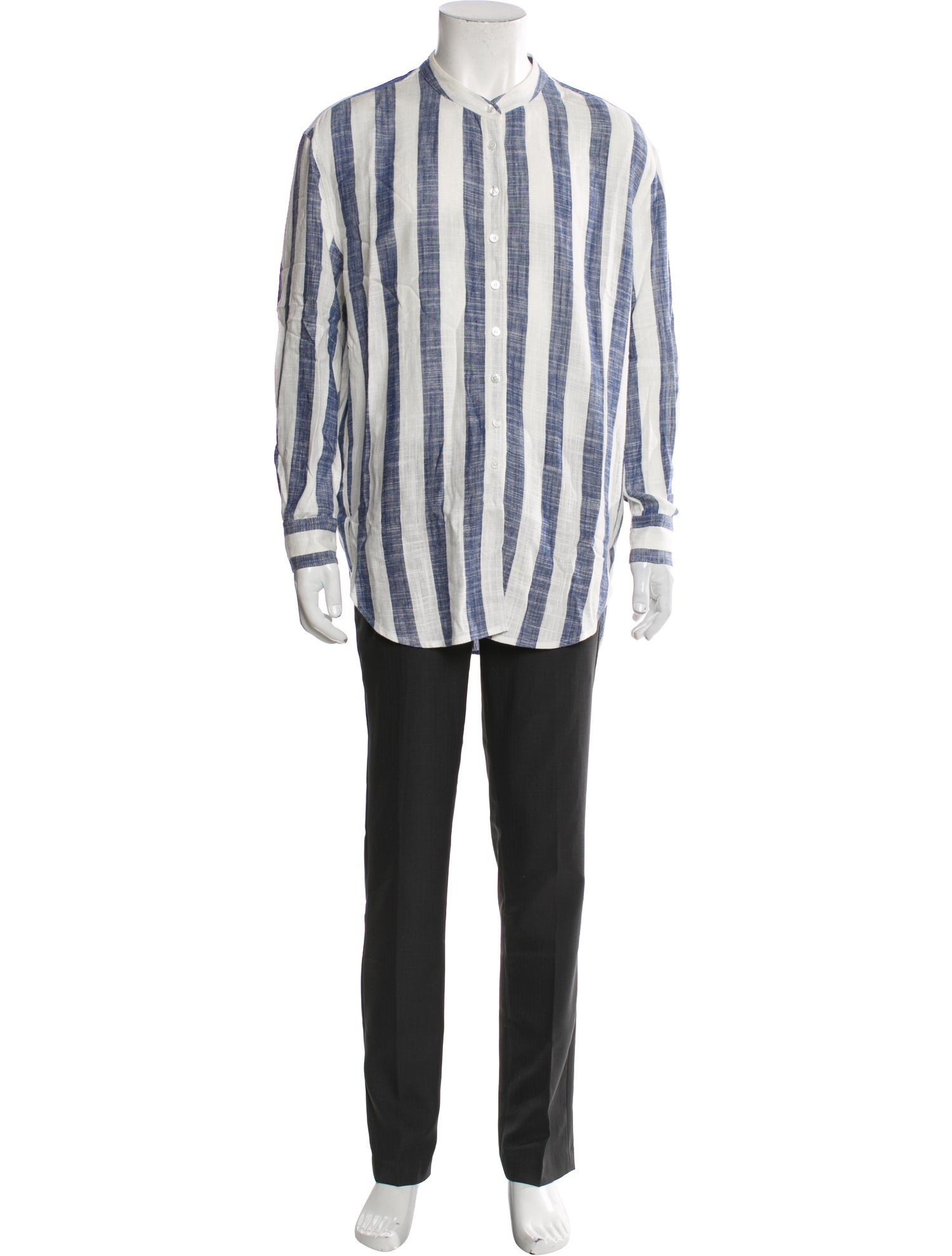 Sea New York Striped Long Sleeve Shirt