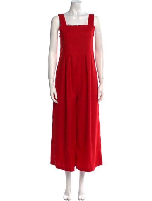 Sea New York Wool Square Neckline Jumpsuit