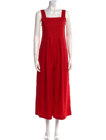 Sea New York Jumpsuits and Rompers Wool Square Neckline Jumpsuit US 2 | XS