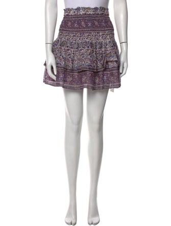 Sea New York Paisley Print Mini Skirt