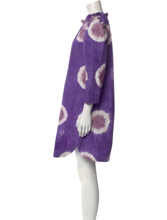 Sea New York Tie-Dye Print Mini Dress