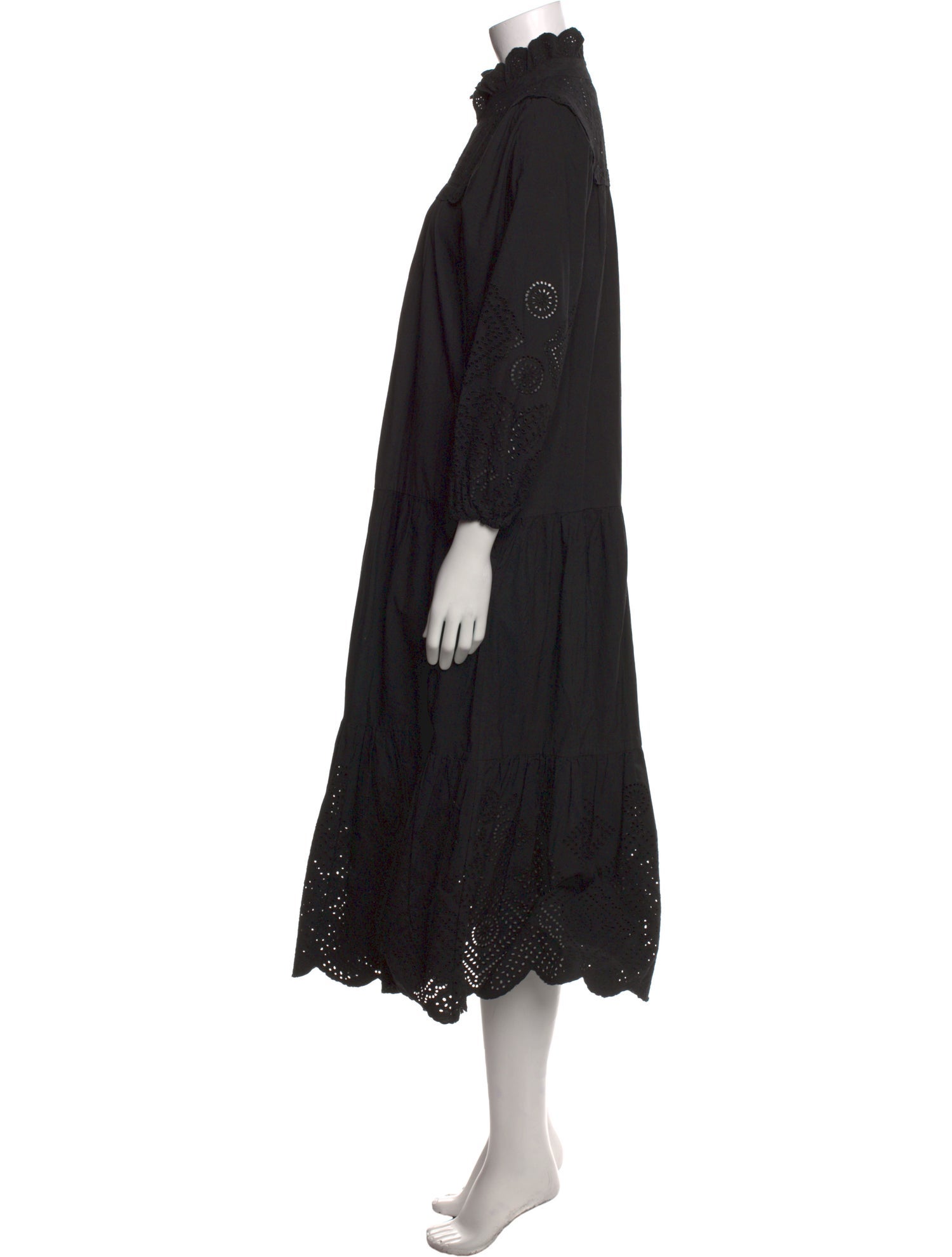 Sea New York Mock Neck Long Dress