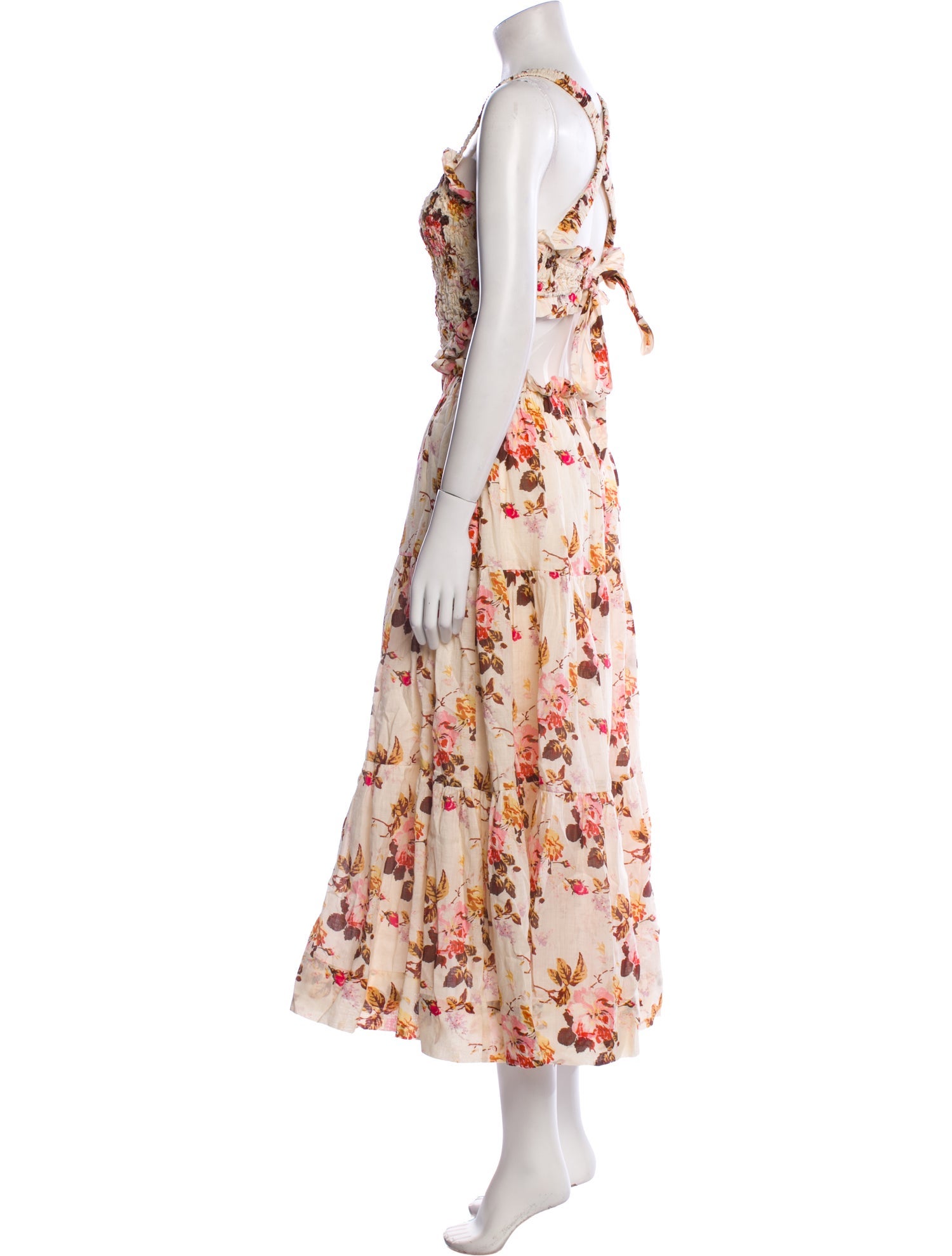 Sea New York Floral Print Long Dress