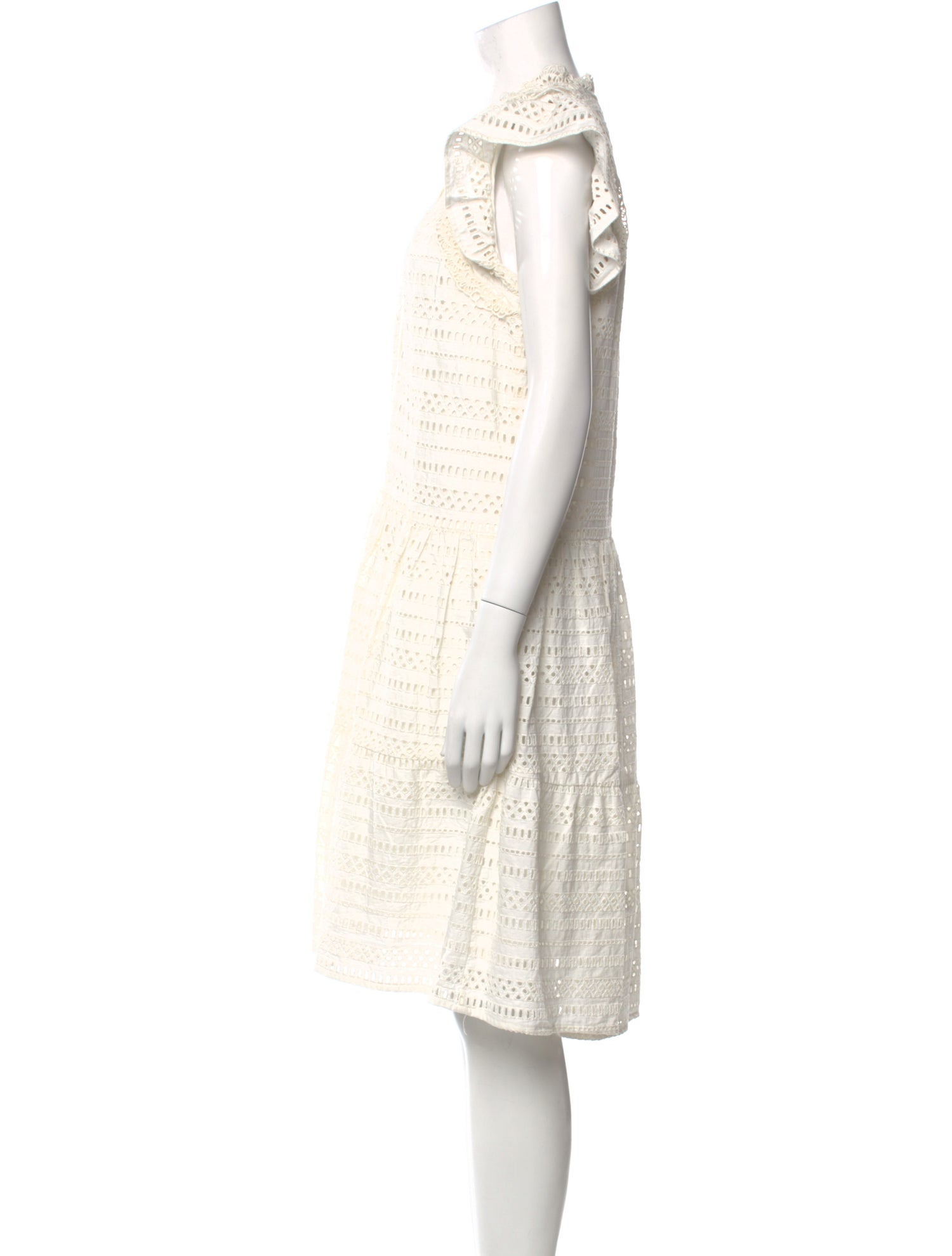 Sea New York Crew Neck Knee-Length Dress