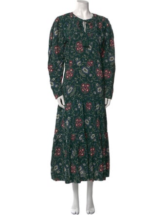 Sea New York Floral Print Long Dress w/ Tags