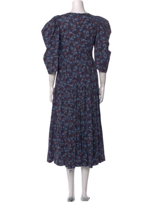 Sea New York Floral Print Long Dress