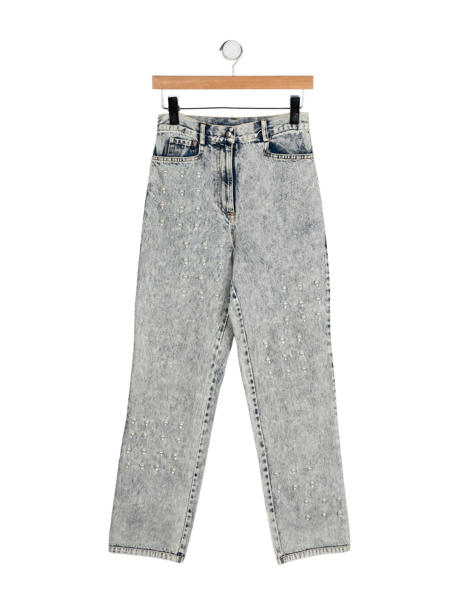 Sea New York High-Rise Straight Leg Jeans