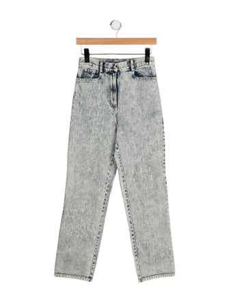 Sea New York High-Rise Straight Leg Jeans