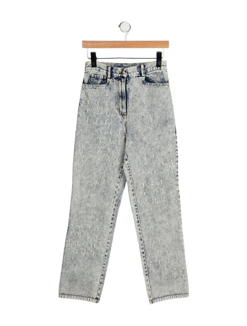 Sea New York High-Rise Straight Leg Jeans