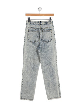 Sea New York High-Rise Straight Leg Jeans