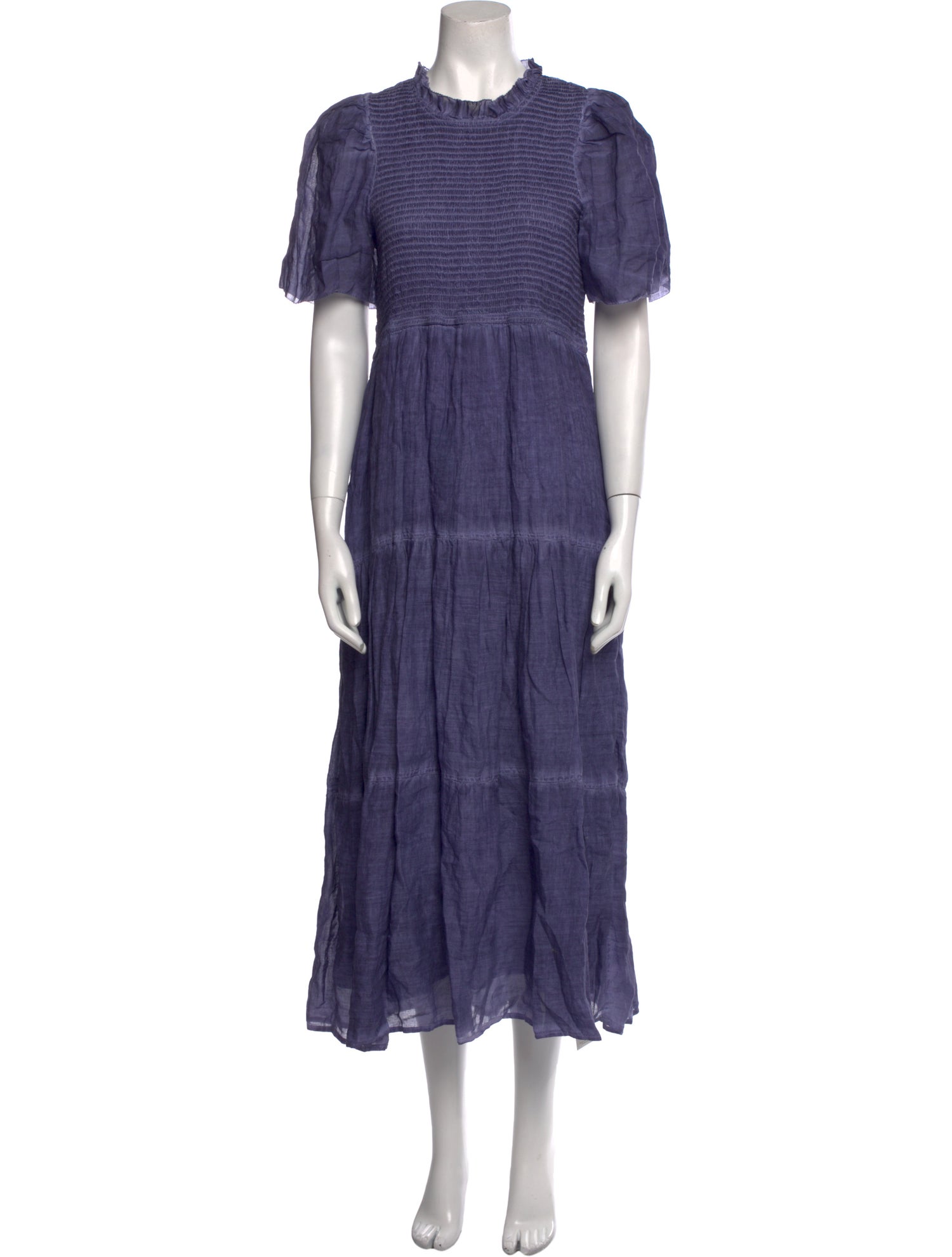 Sea New York Crew Neck Long Dress