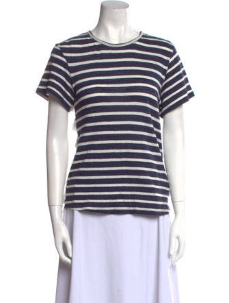 Sea New York Striped Crew Neck T-Shirt