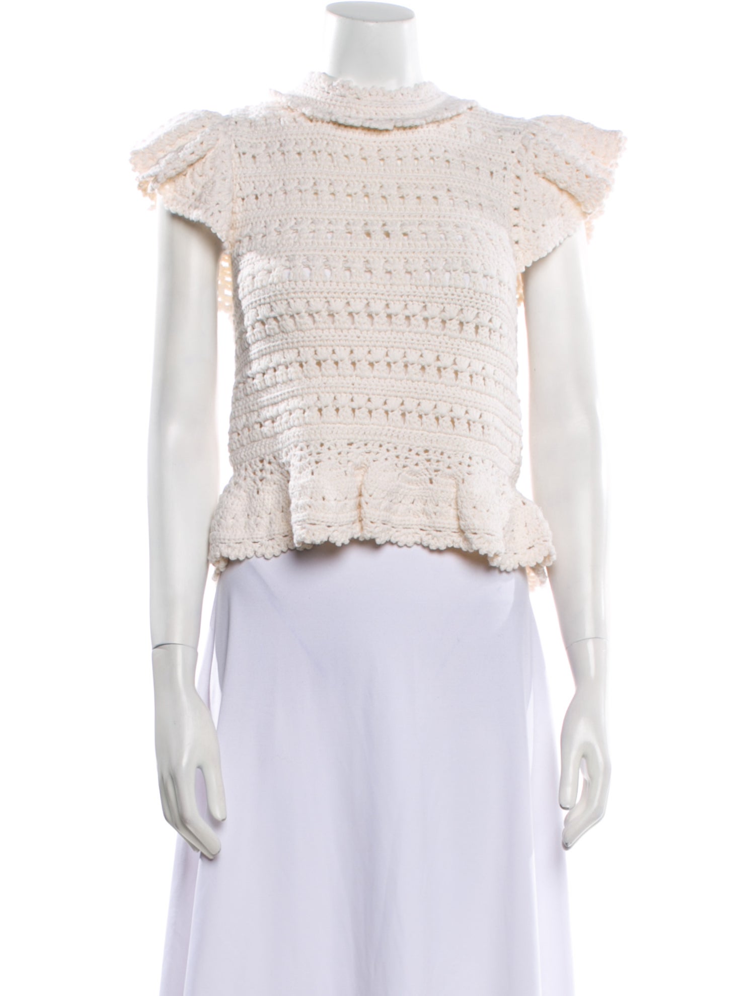 Sea New York Wool Mock Neck Sweater