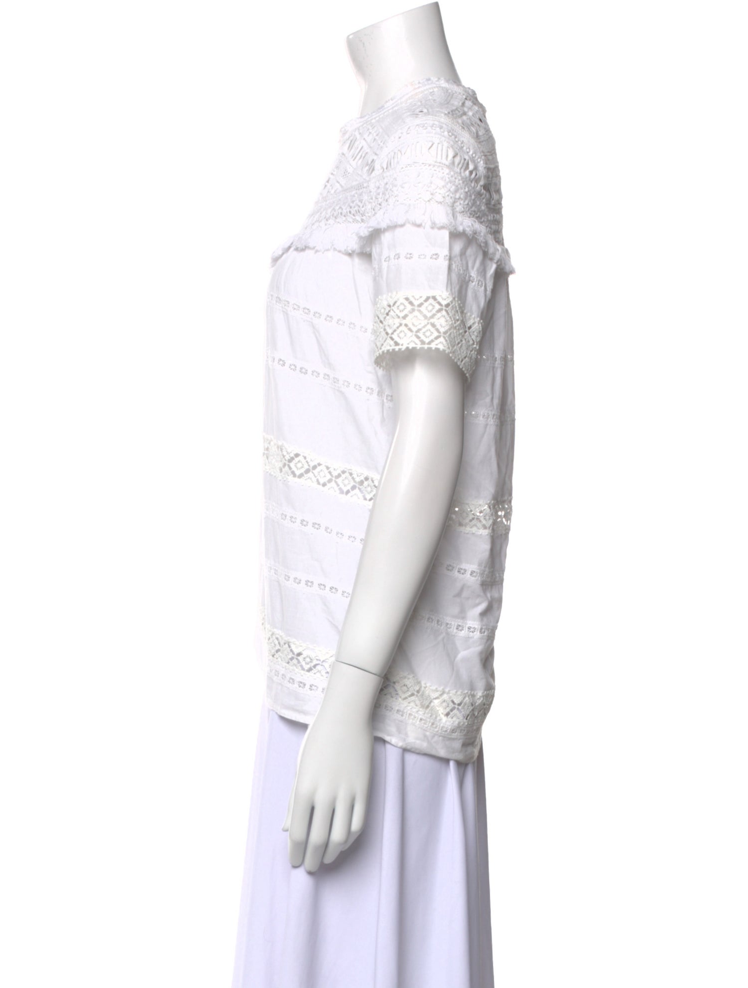 Sea New York Crew Neck Short Sleeve Top