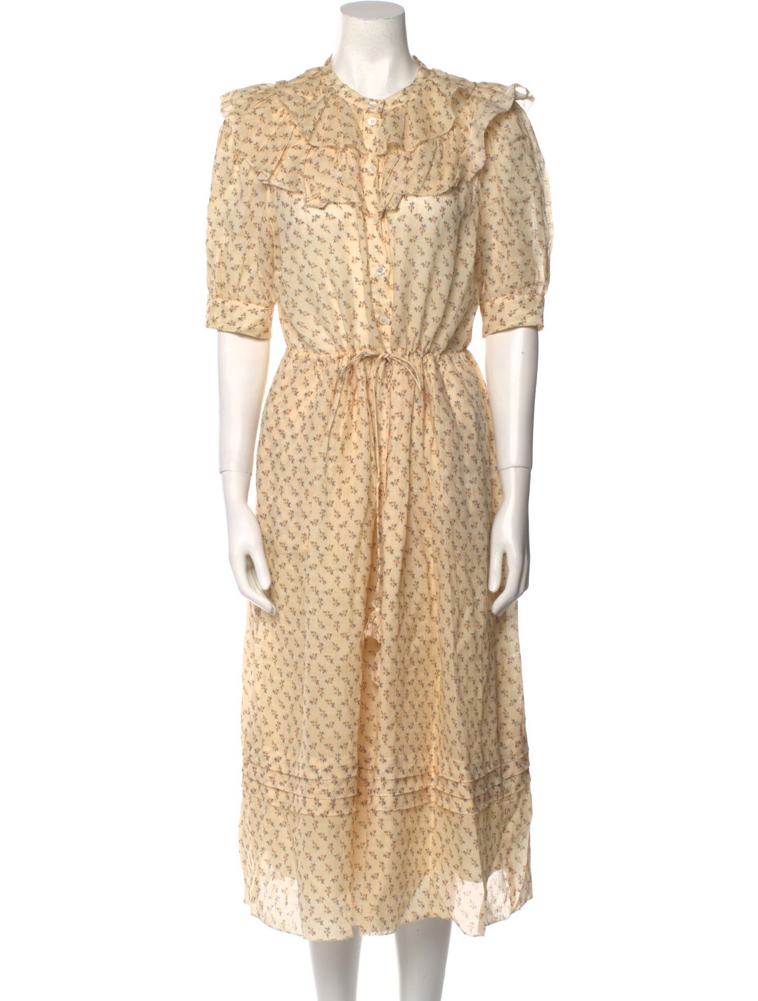 Sea New York Floral Print Long Dress