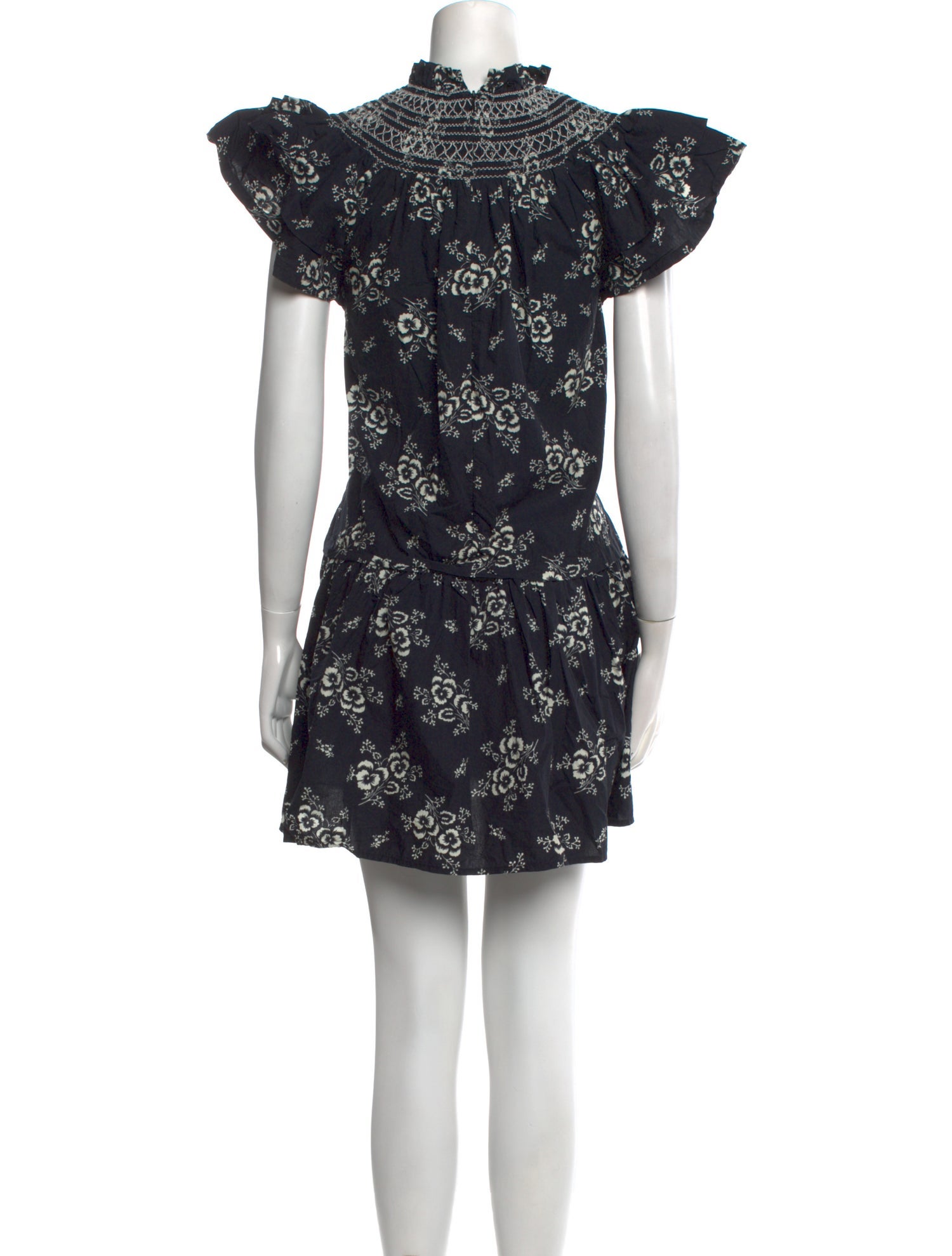 Sea New York Floral Print Mini Dress