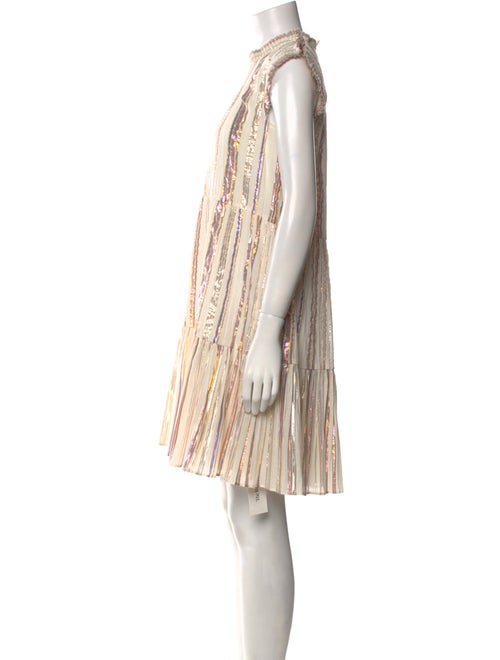 Sea New York Striped Knee-Length Dress