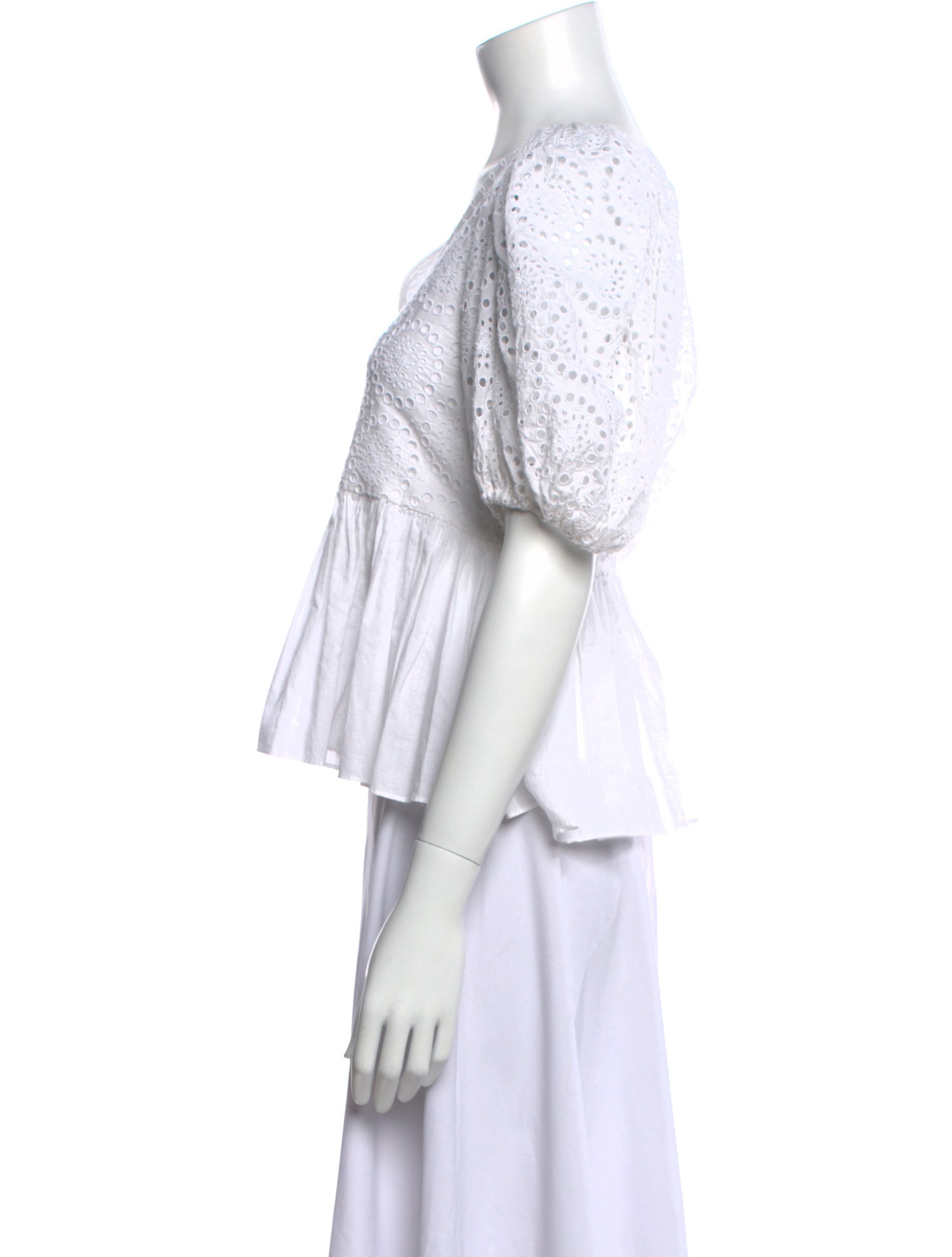 Sea New York V-Neck Short Sleeve Crop Top