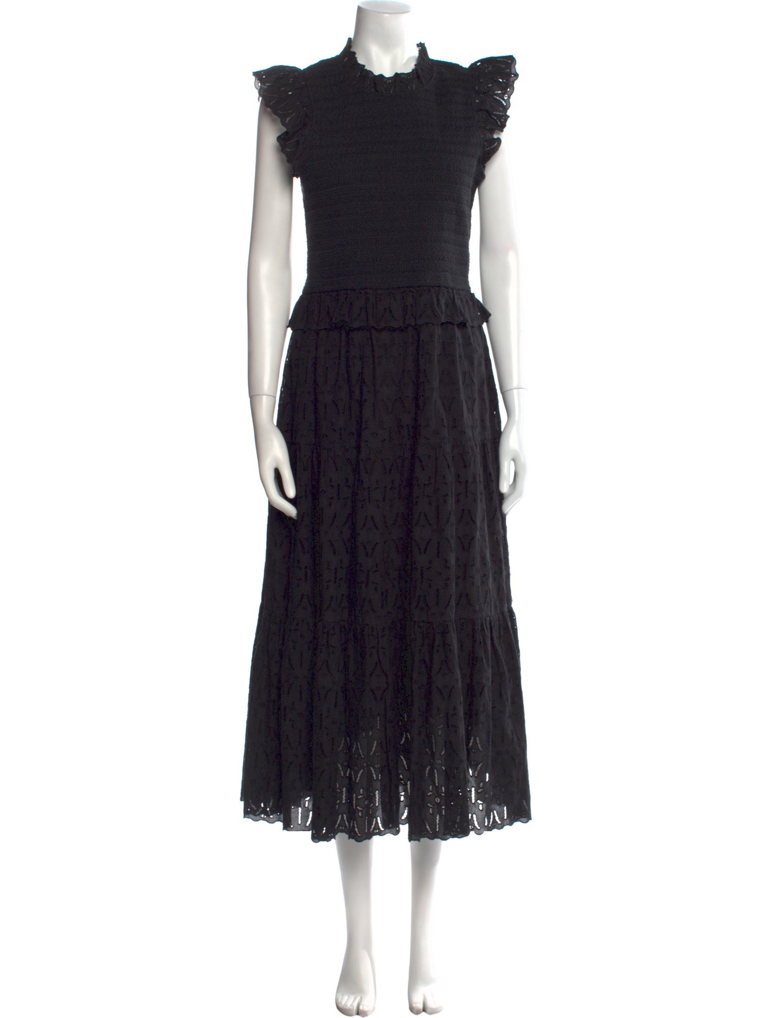 Sea New York Mock Neck Long Dress