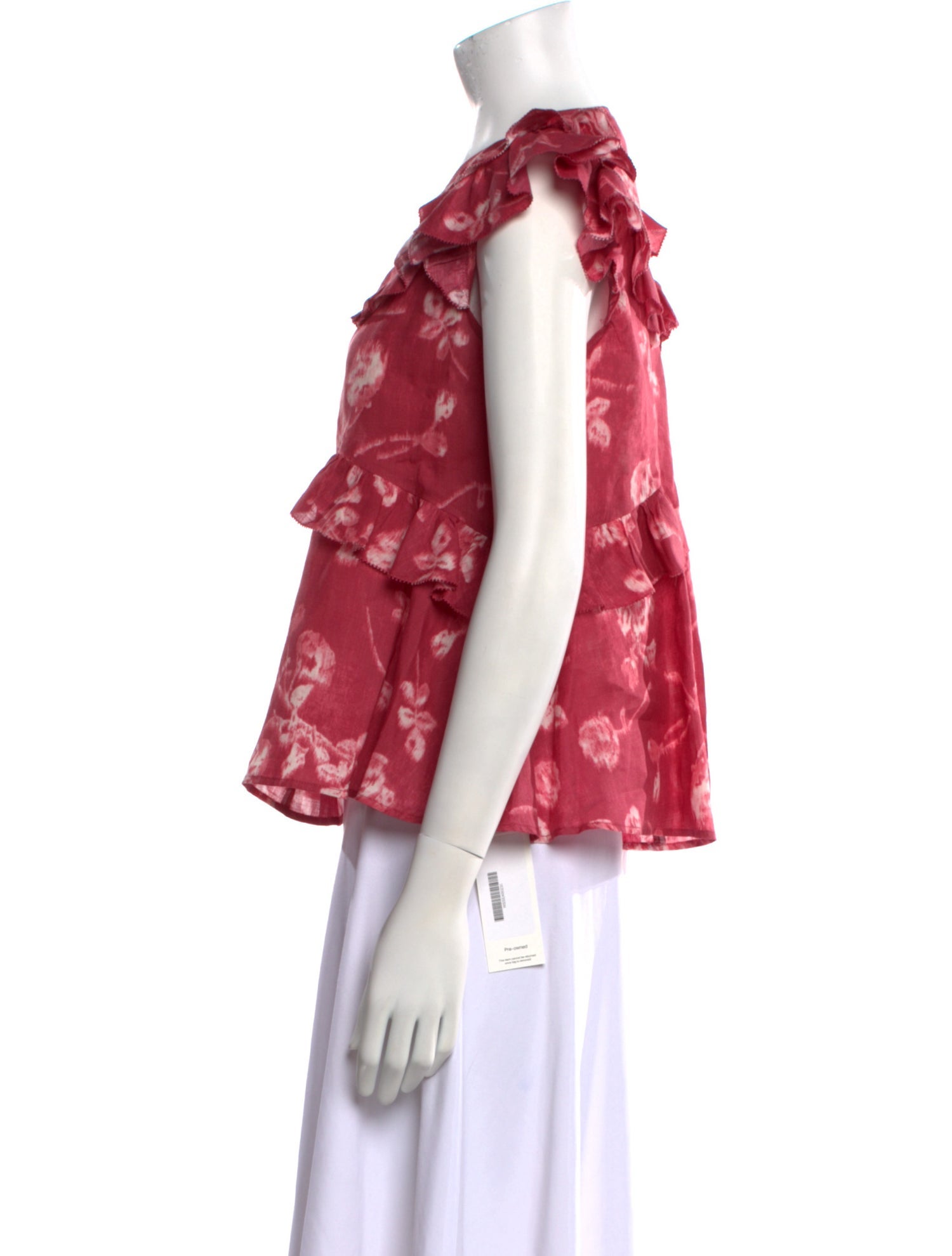 Sea New York Floral Print Crew Neck Blouse