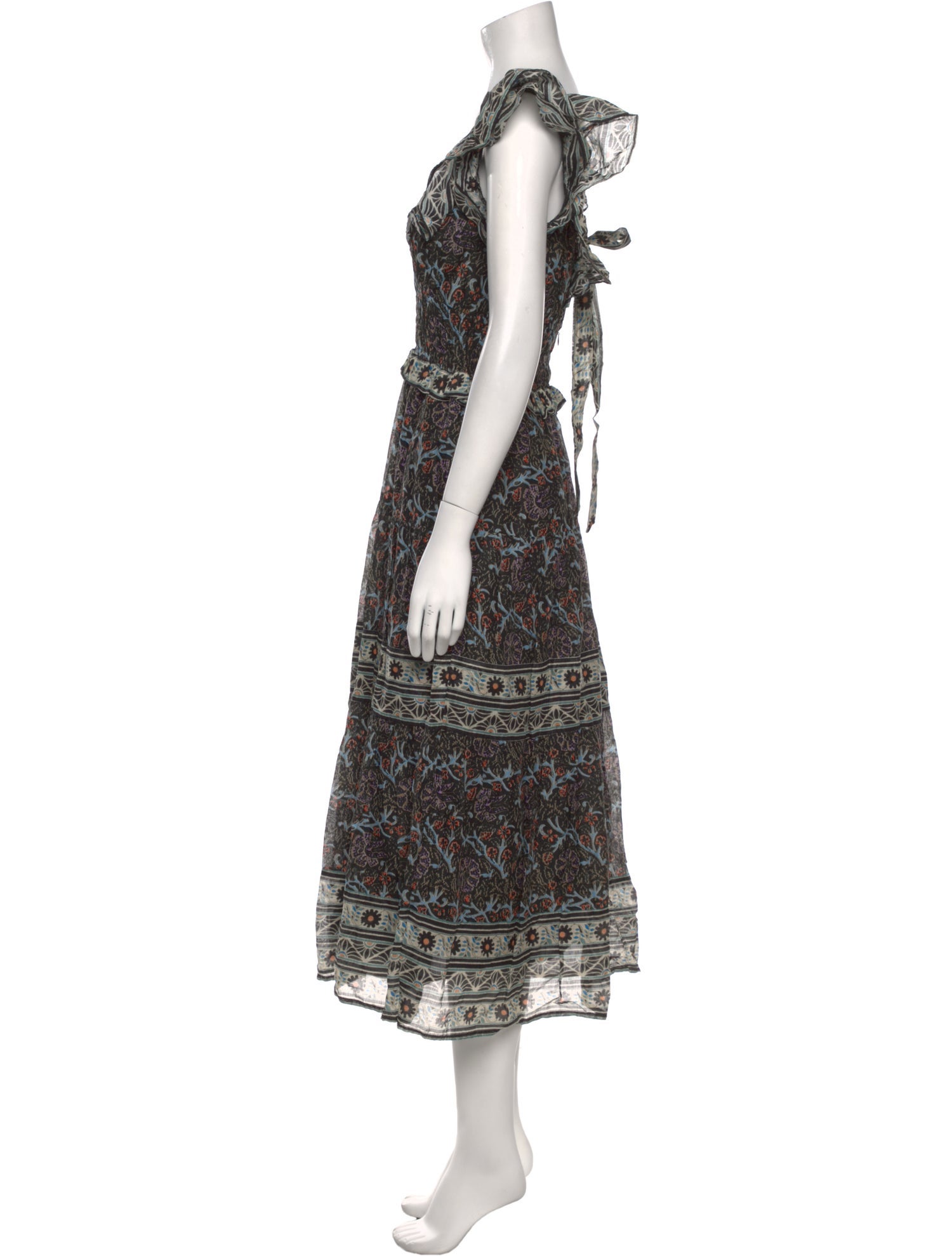 Sea New York Printed Midi Length Dress