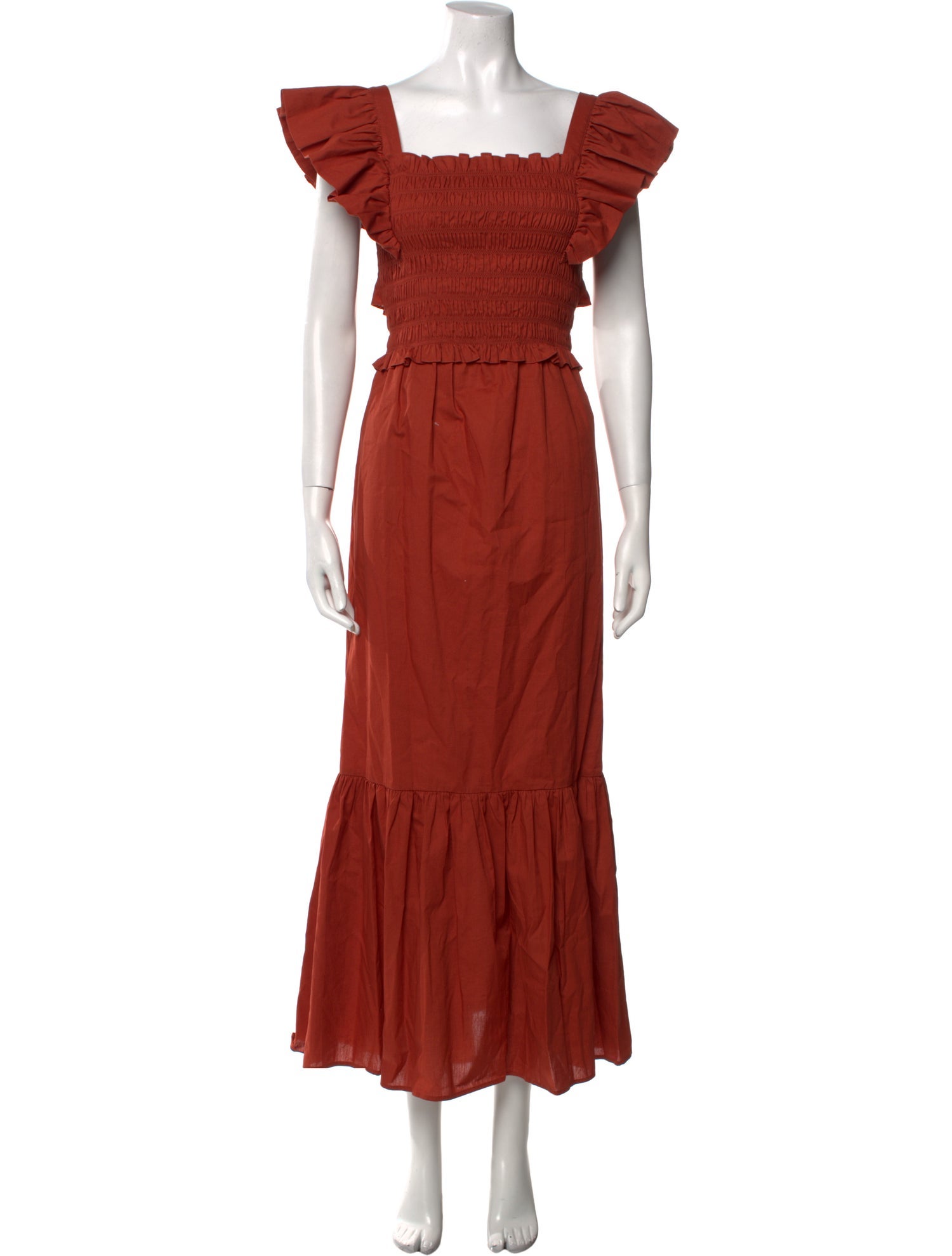 Sea New York Square Neckline Long Dress