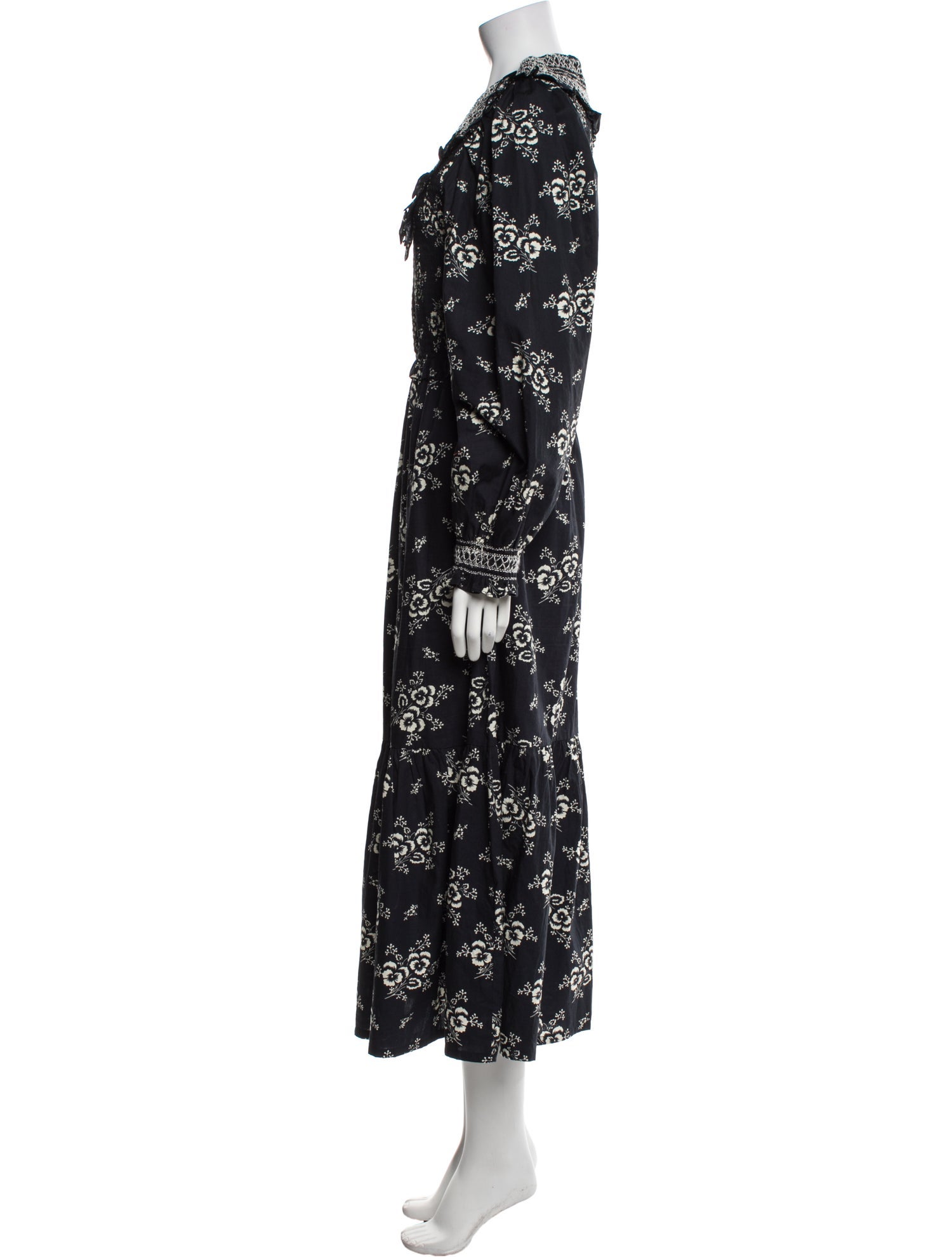 Sea New York Floral Print Long Dress